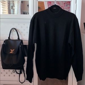 Neiman Marcus Marino Wool Sweater